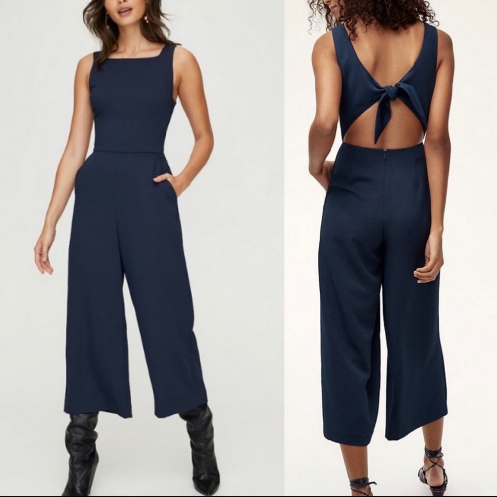Aritzia wilfred ecoulement jumpsuit romper size 8
